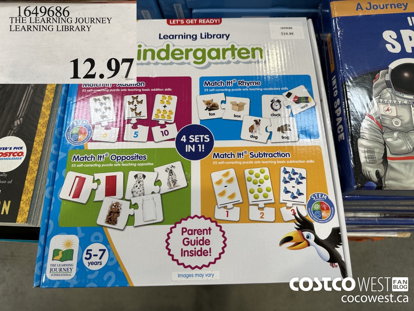 1649686 THE LEARNING JOURNEY LEARNING LIBRARY $12.97