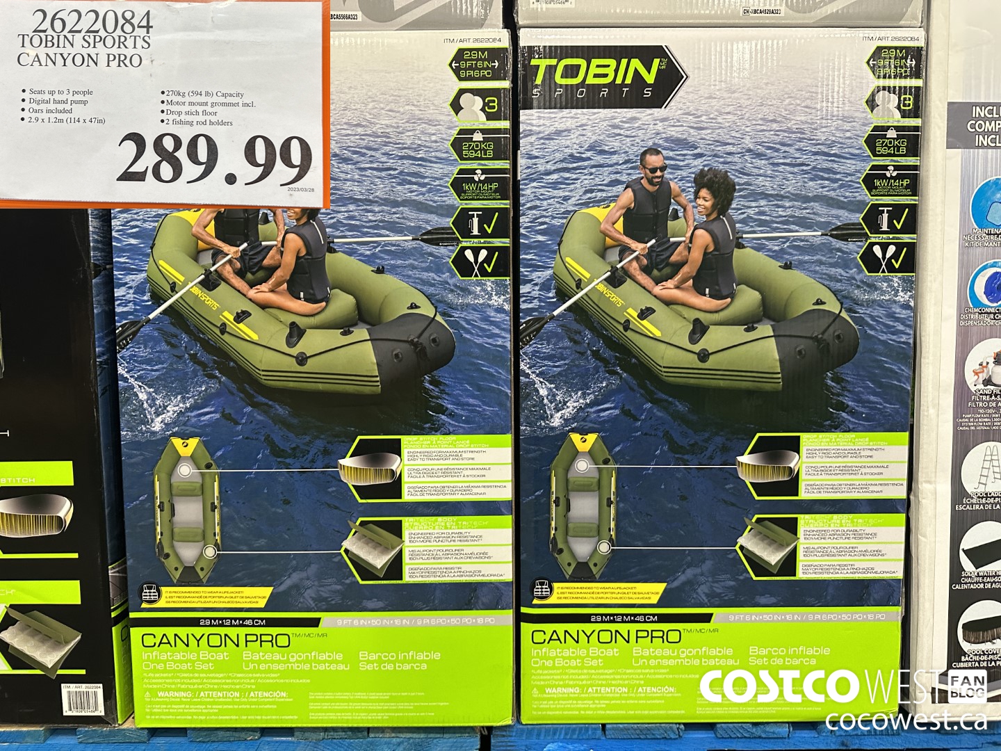 2622084 TOBIN SPORTS CANYON PRO $289.99