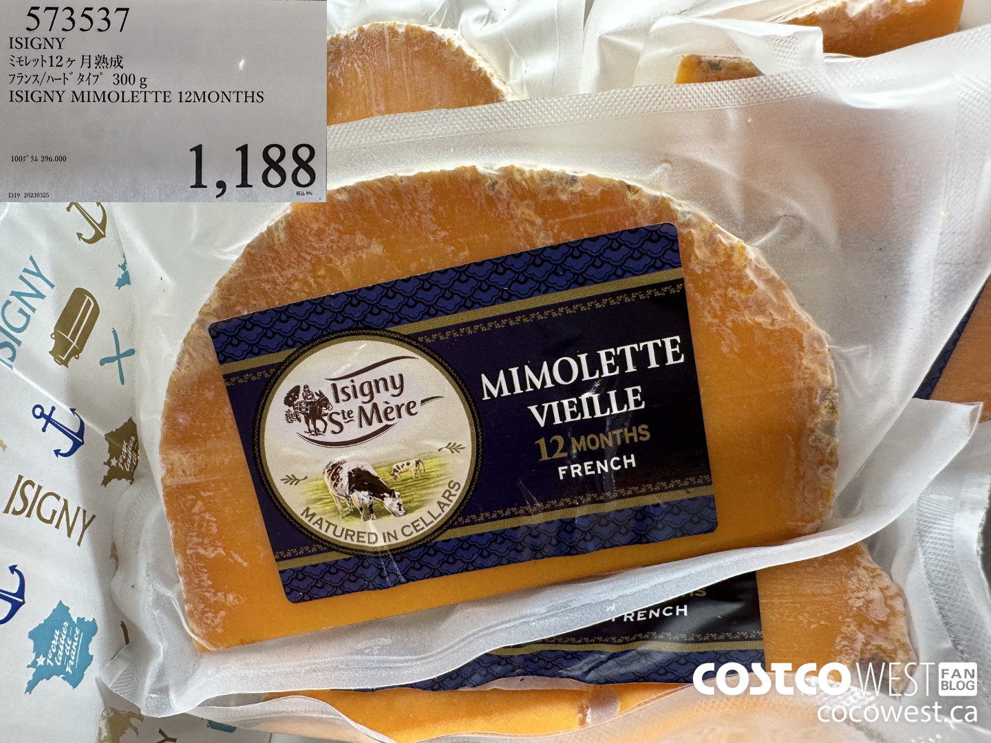 573537 300G ISIGNY MIMOLETTE 12 MONTHS $1188.00