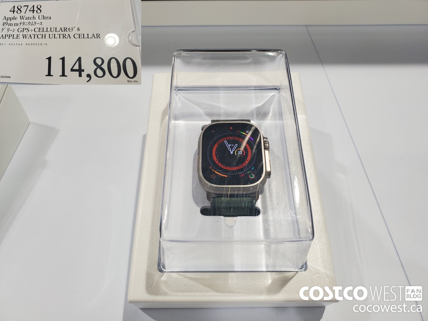 48748 APPLE WATCH ULTRA GPS + CELLULAR 49MM $114800.00