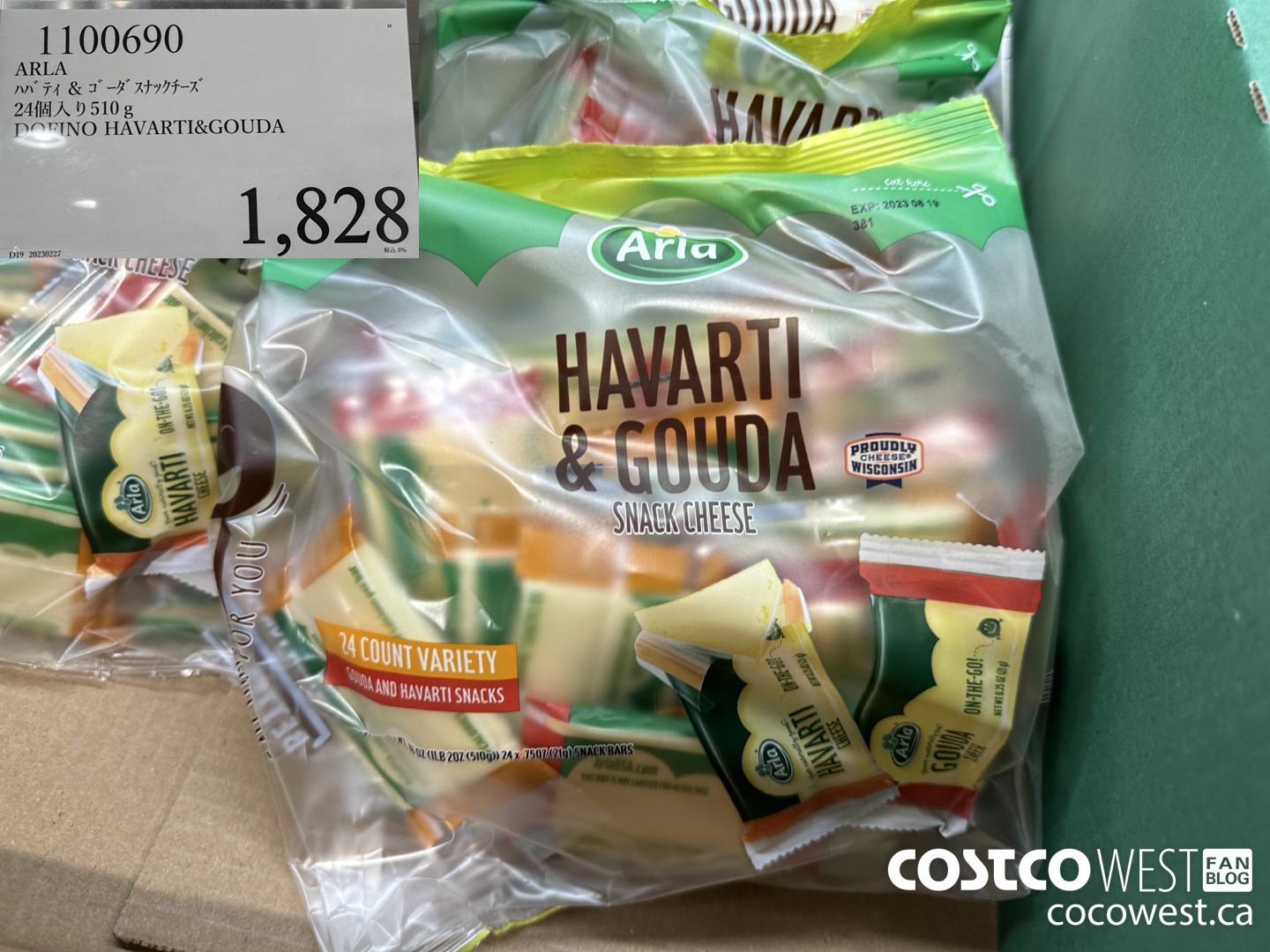 1100690 ARLA DOFINO HAVARTI & GOUDA $1828.00