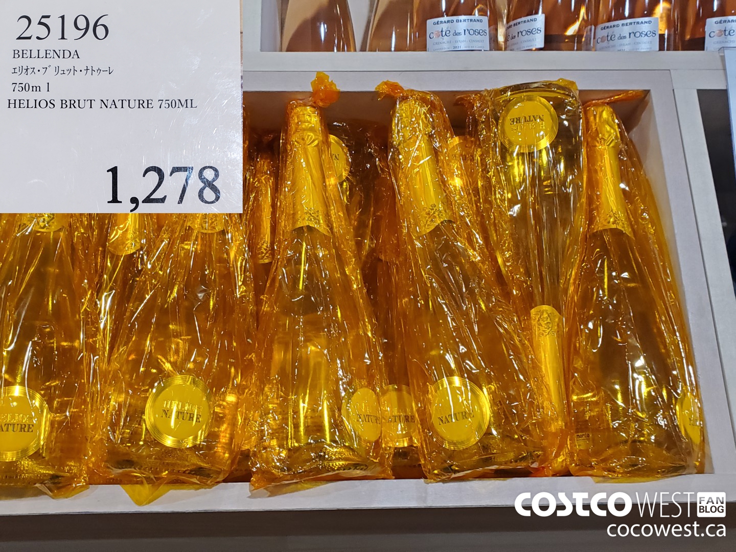25196 BELLENDA HELIOS BRUT NATURE 750ML $1278.00