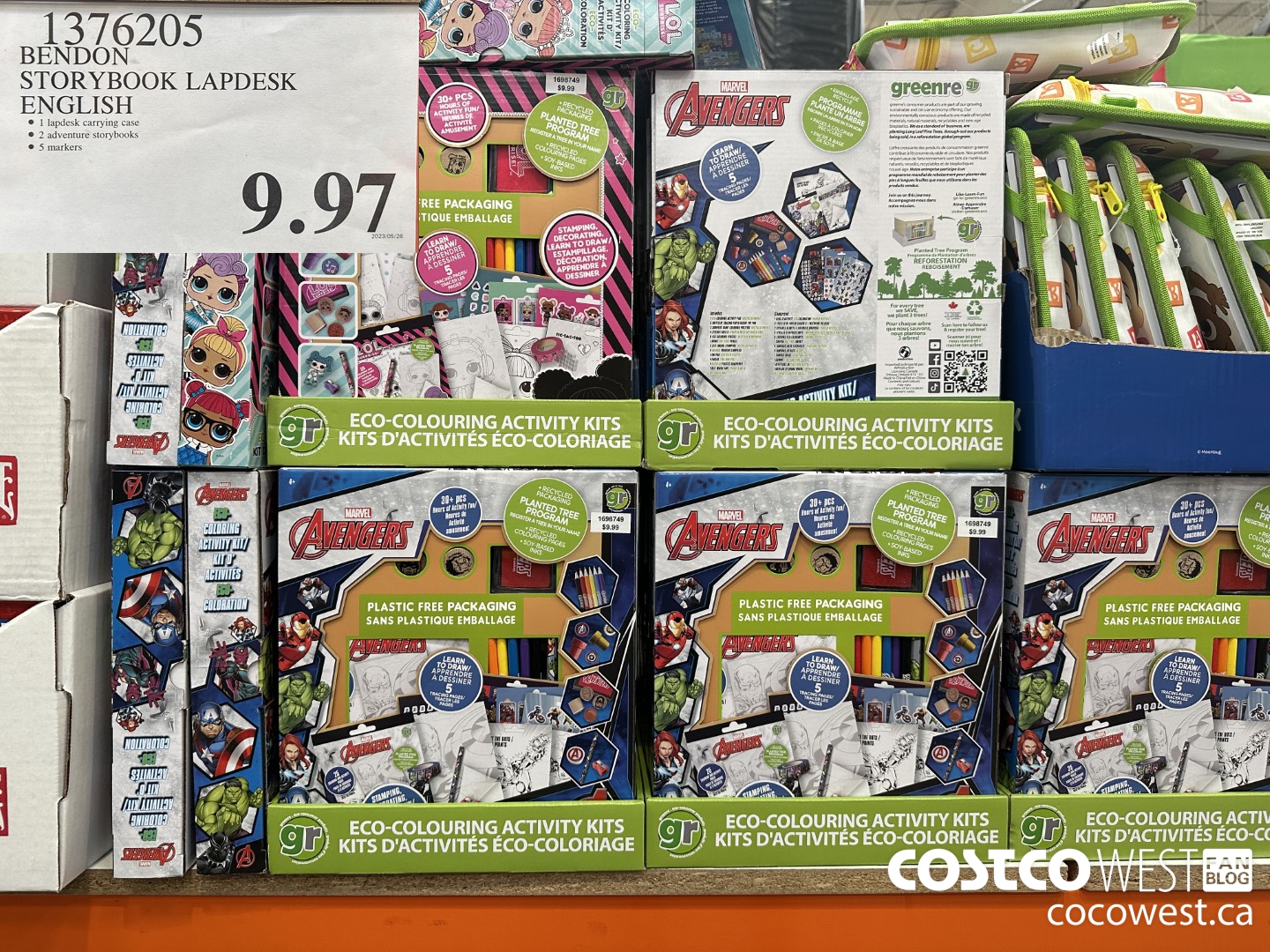 1376205 BENDON STORYBOOK LAPDESK ENGLISH $9.97