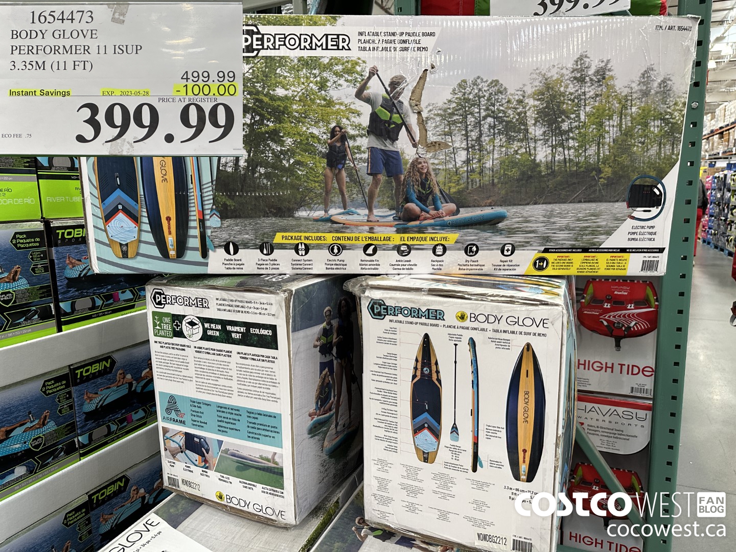 1654473 BODY GLOVE PERFORMER 11 ISUP 335M (11FT) ($100.00 INSTANT SAVINGS EXPIRES ON 2023-05-28) $399.99