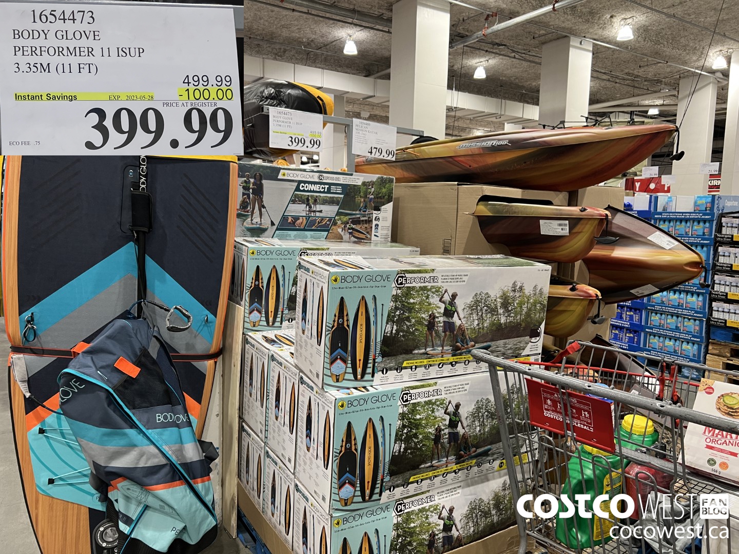 1654473 BODY GLOVE PERFORMER 11 ISUP 335M (11FT) ($100.00 INSTANT SAVINGS EXPIRES ON 2023-05-28) $399.99