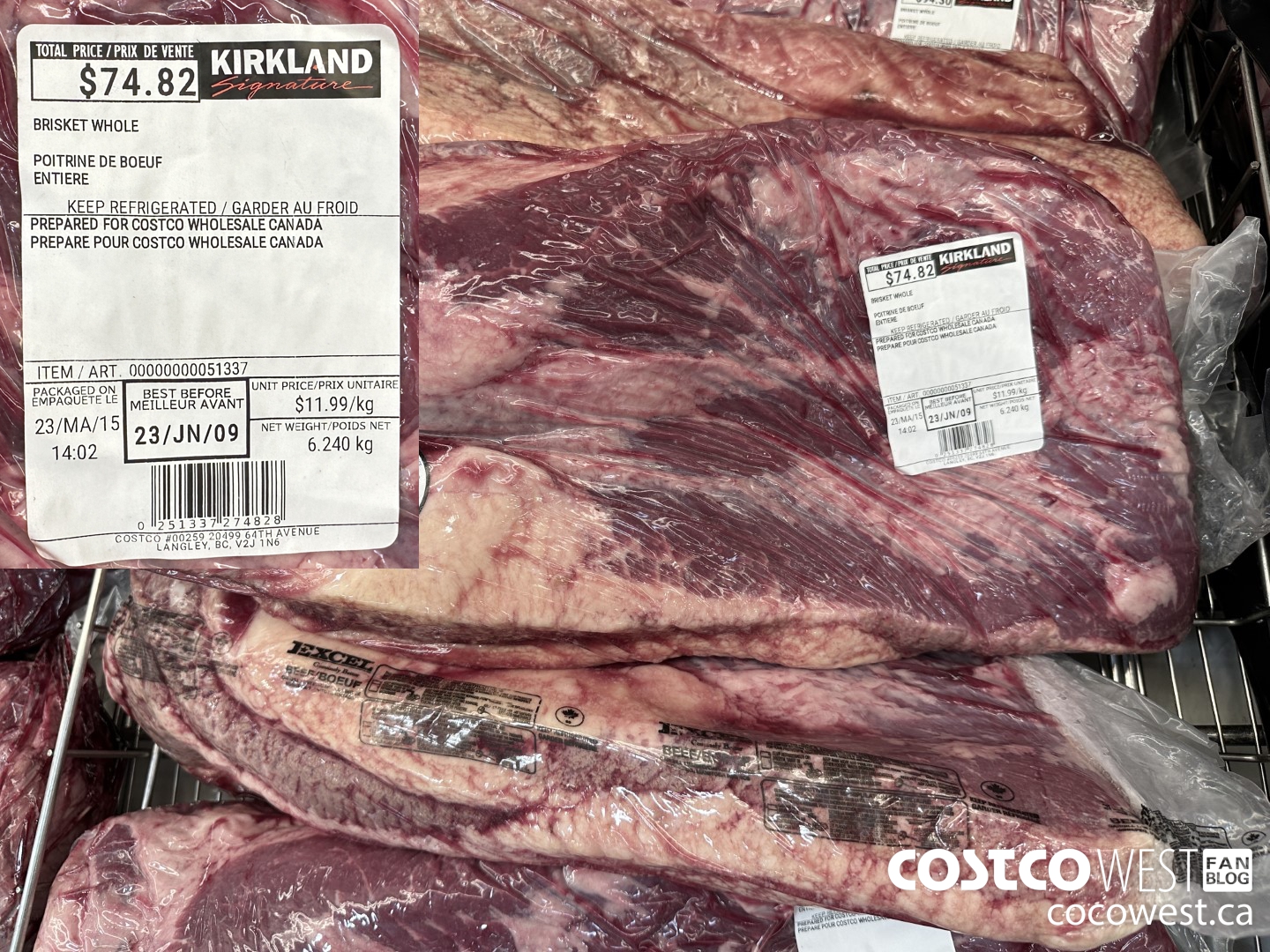 51337 BRISKET WHOLE $11.99