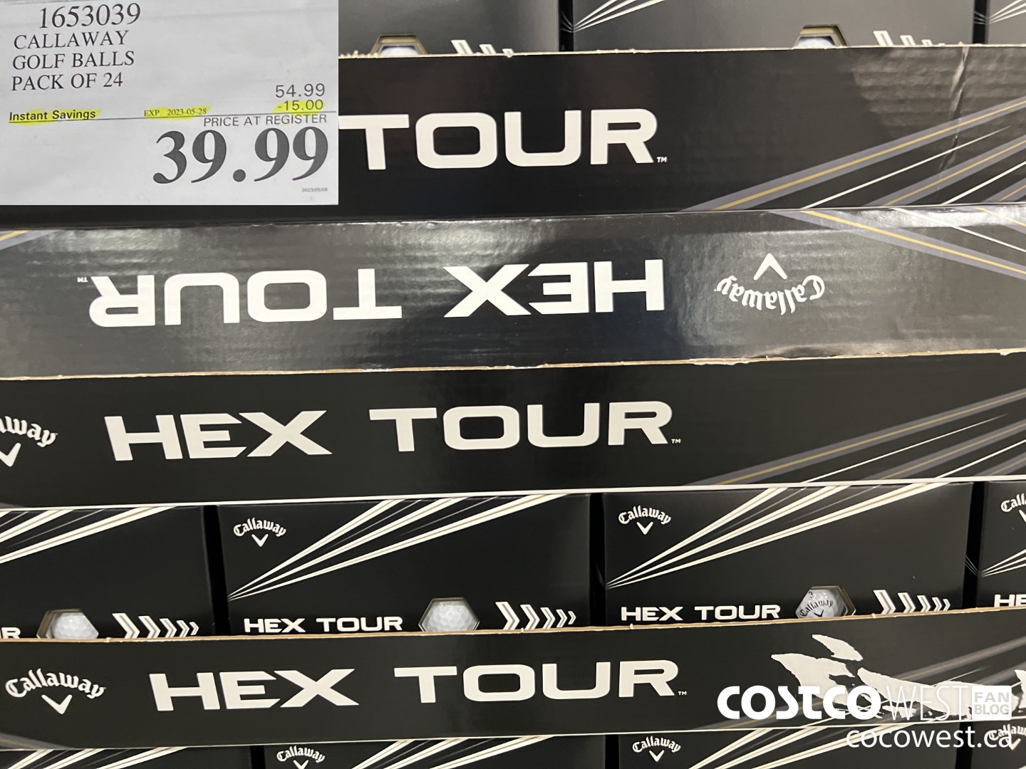 1653039 CALLAWAY GOLF BALLS PACK OF 24 ($15.00 INSTANT SAVINGS EXPIRES ON 2023-05-28) $39.99