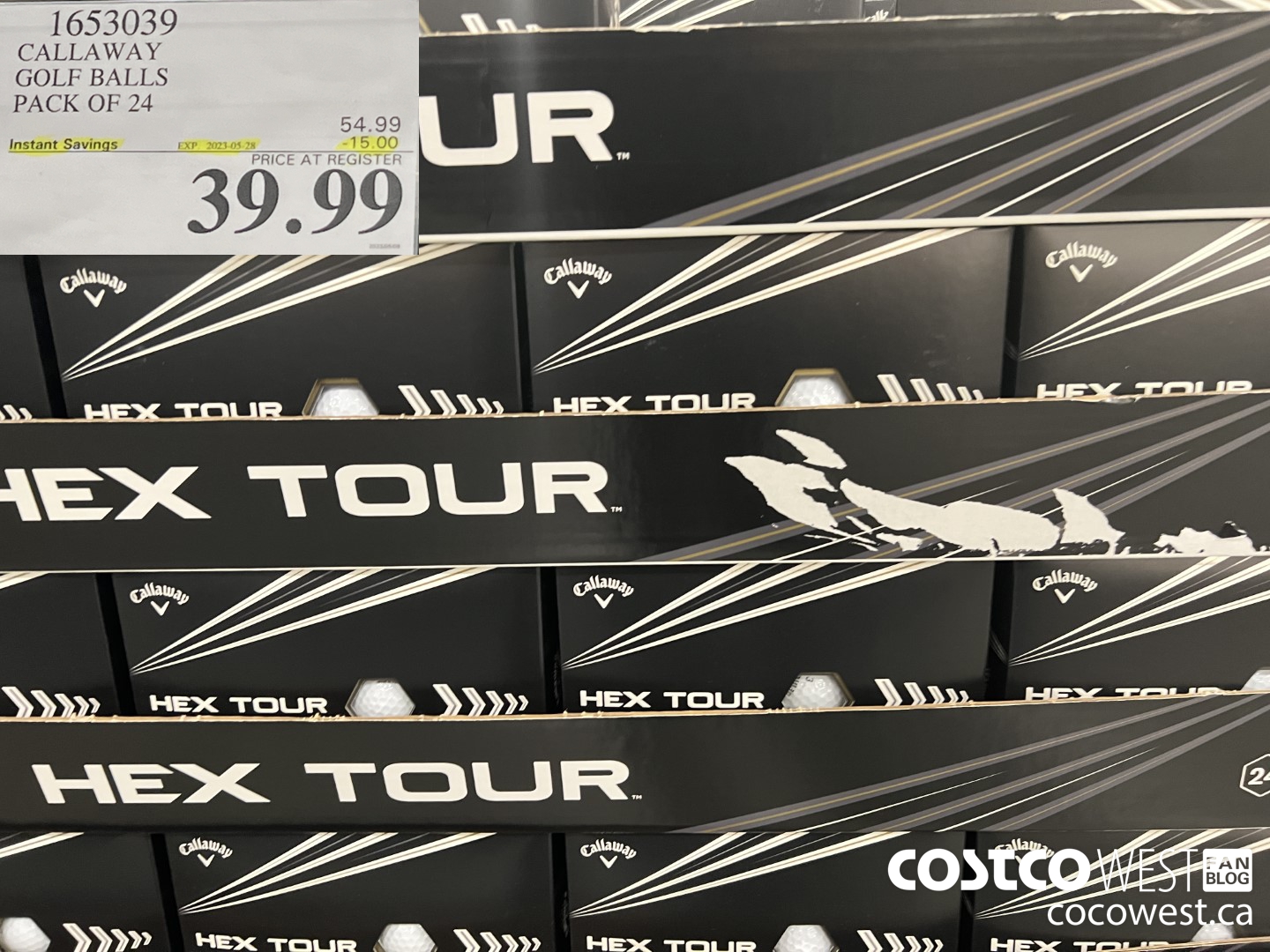 1653039 CALLAWAY GOLF BALLS PACK OF 24 ($15.00 INSTANT SAVINGS EXPIRES ON 2023-05-28) $39.99