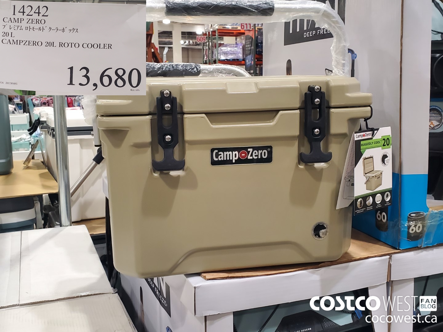 14242 CAMPZERO 20L ROTO COOLER $13680.00