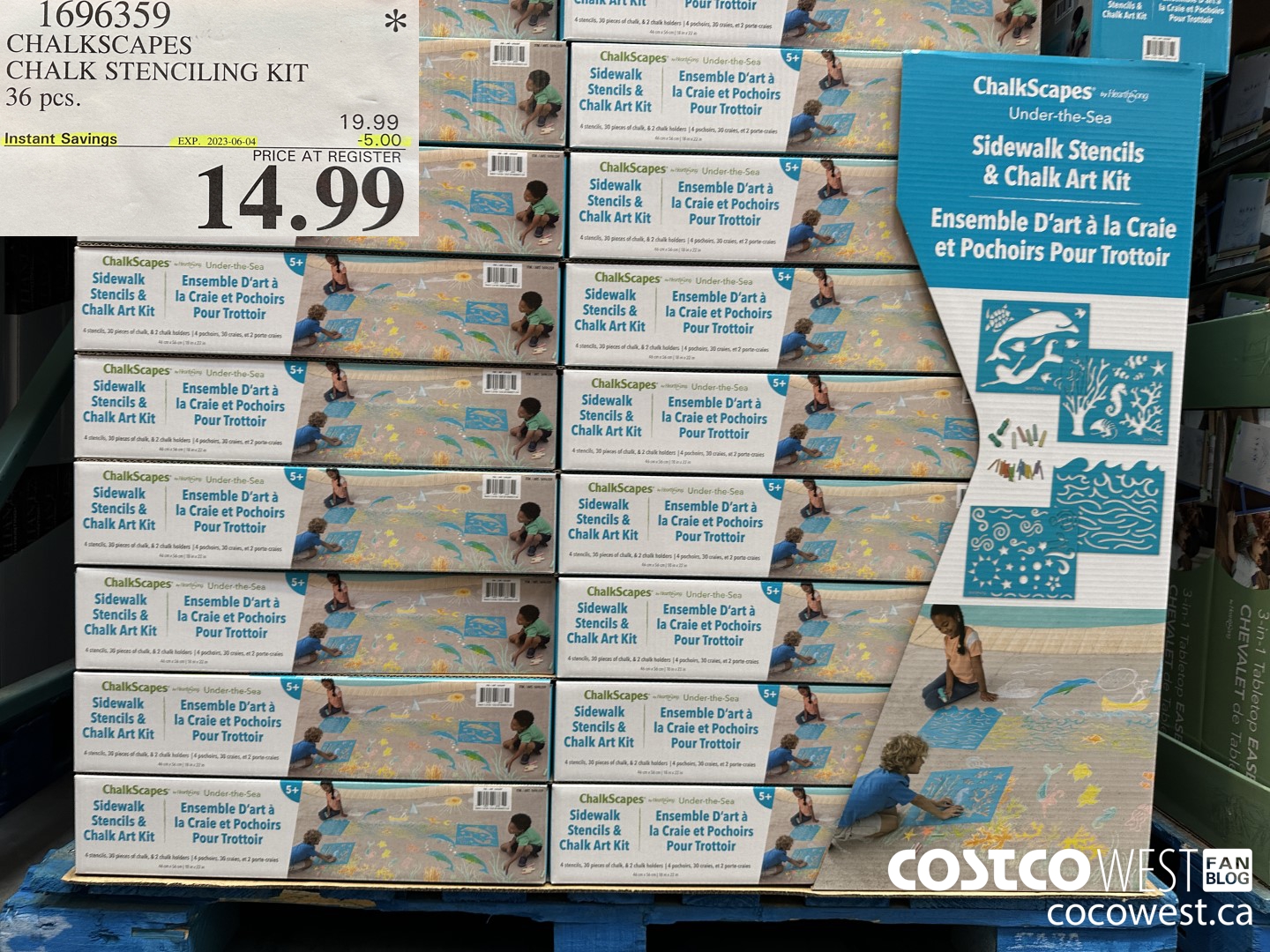 1696359 CHALKSCAPES CHALK STENCILING KIT 36 PCS ($5.00 INSTANT SAVINGS EXPIRES ON 2023-06-04) $14.99