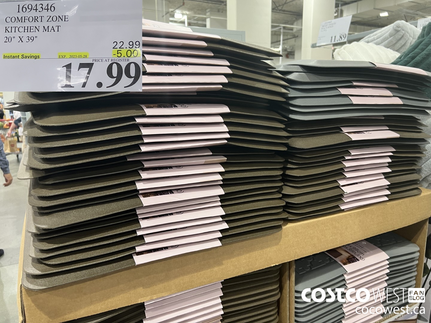 1694346 COMFORT ZONE KITCHEN MAT 20