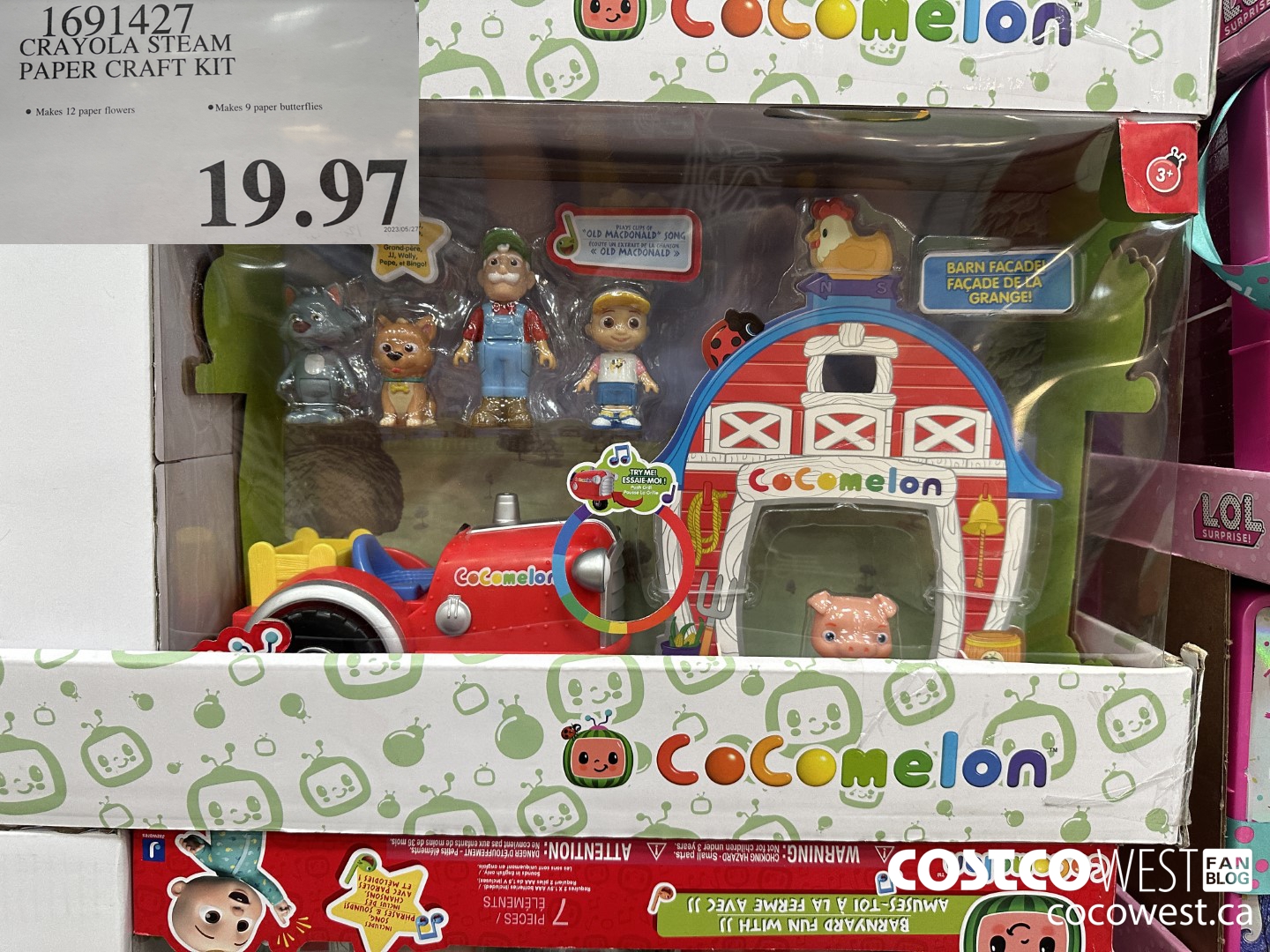 1691427 CRAYOLA STEAM PAPER CRAFT KIT $19.97