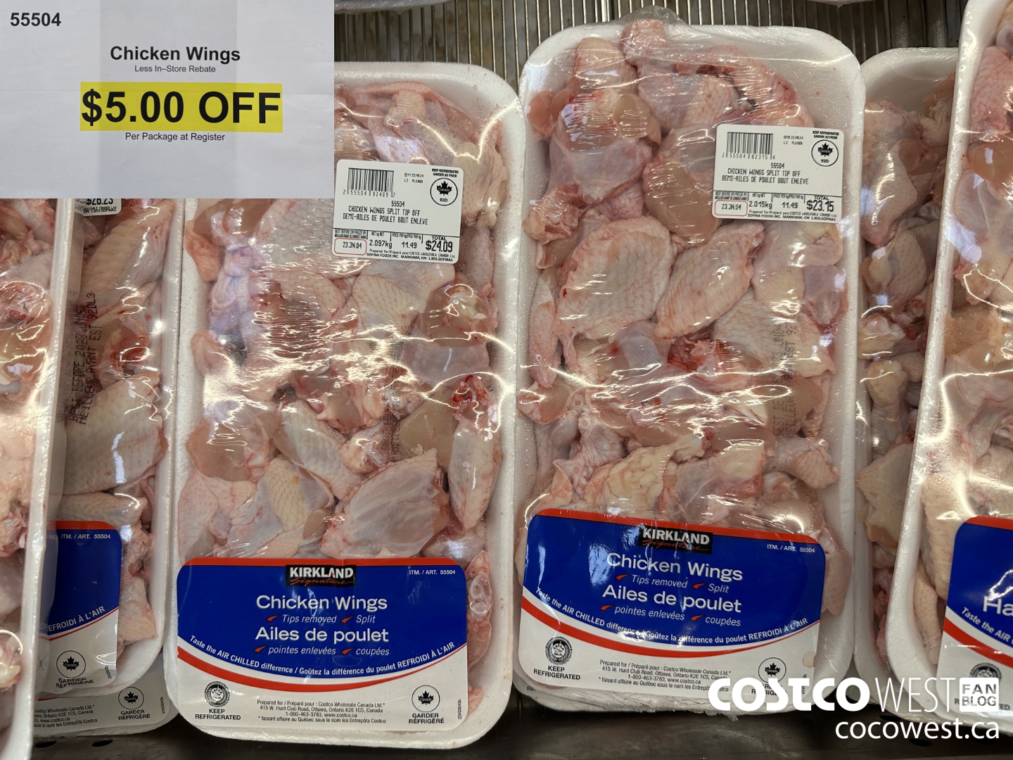99504 Chicken Wings  ($5.00 INSTANT SAVINGS)