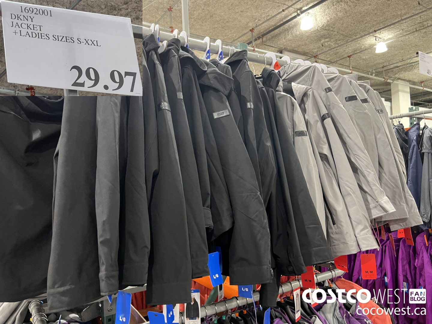 1692001 DKNY JACKET LADIES SIZES S-XXL $29.97