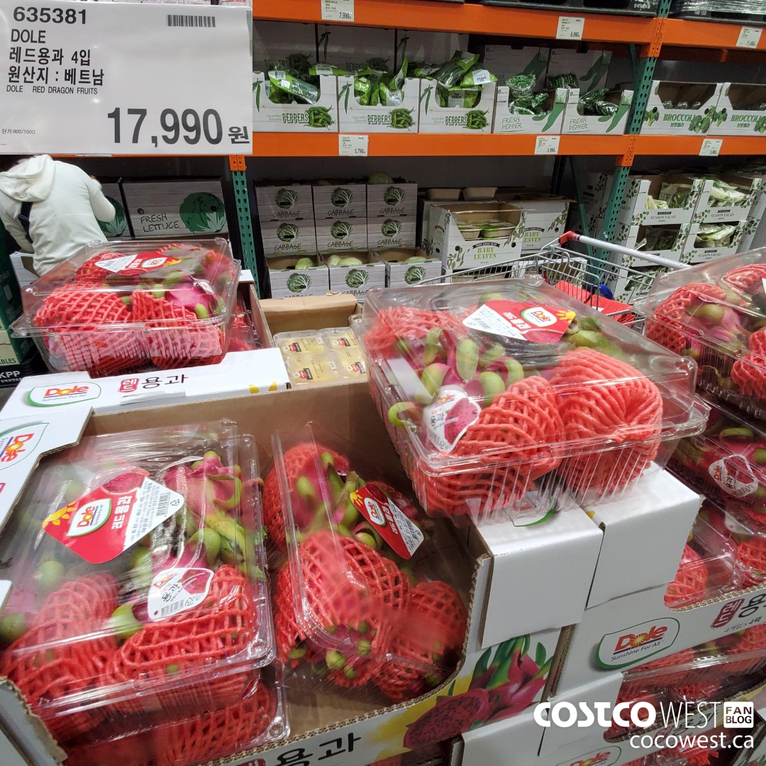 635381 DOLE RED DRAGON FRUITS $17990.00