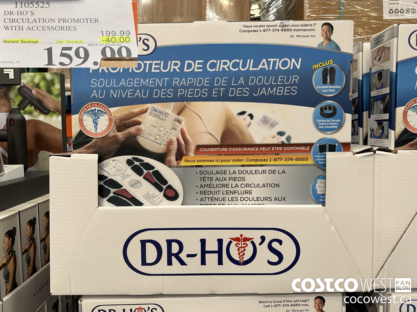 1105525 DR-HO'S CIRCULATION PROMOTER WITH ACCESSORIES ($40.00 INSTANT SAVINGS EXPIRES ON 2023-06-25) $159.99