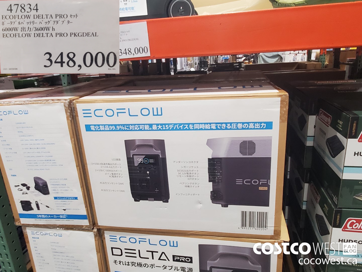 47834 ECOFLOW DELTA PRO PKG DEAL $438000.00