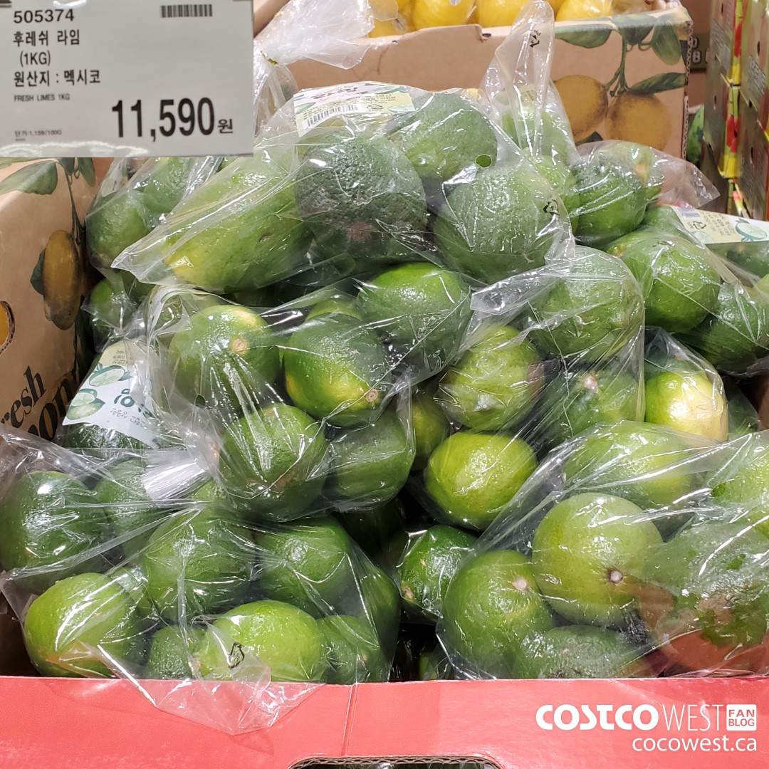505374 FRESH LIMES 1KG $11590.00