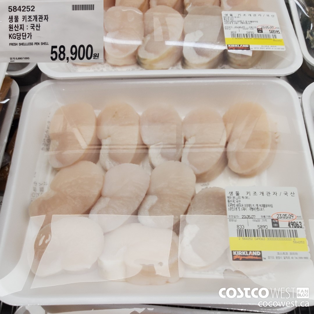 584252 FRESH SHELLLESS PEN SHELL $58900.00