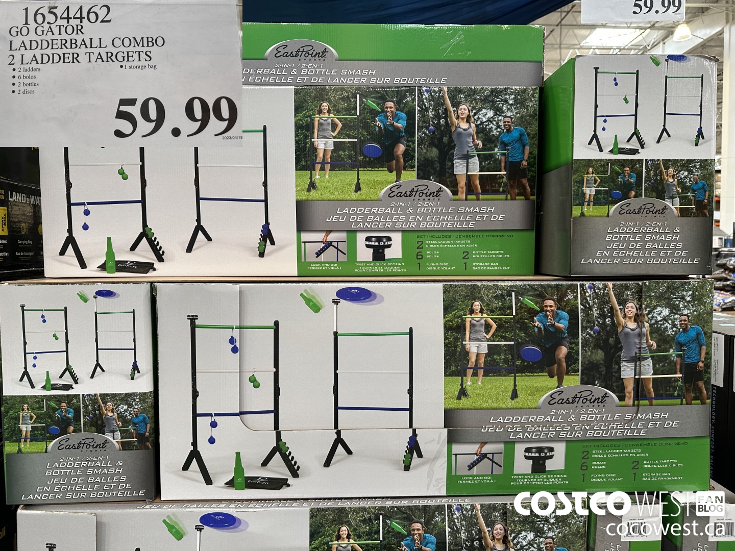 1654462 GO GATOR LADDERBALL COMBO 2 LADDER TARGETS $59.99