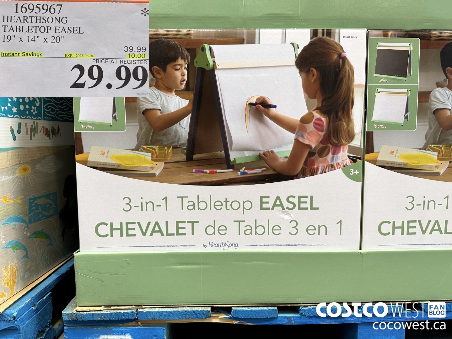 1695967 HEARTHSONG TABLETOP EASEL 19
