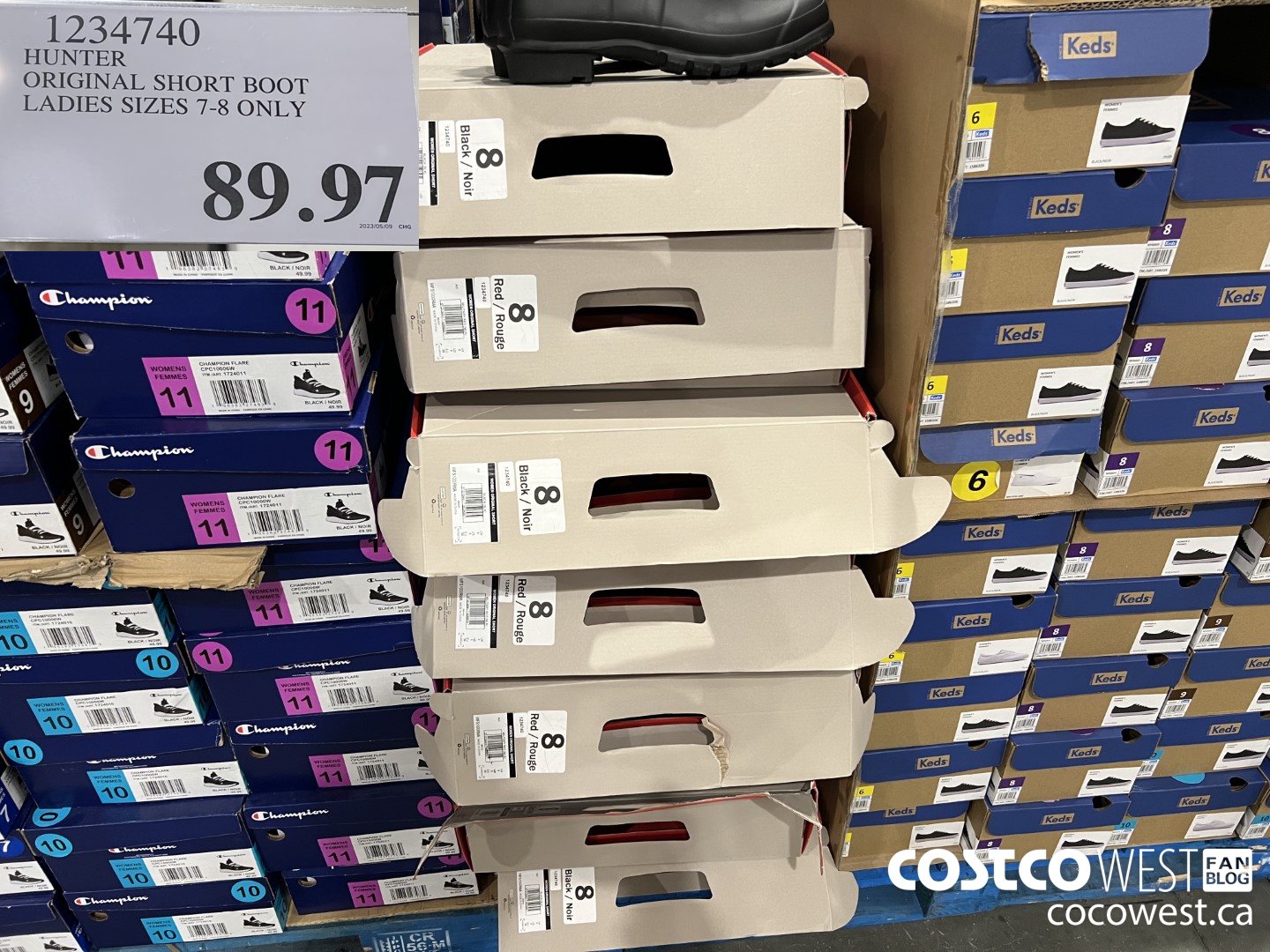 1234740 HUNTER ORIGINAL SHORT BOOT LADIES SIZES 7-8 ONLY $89.97