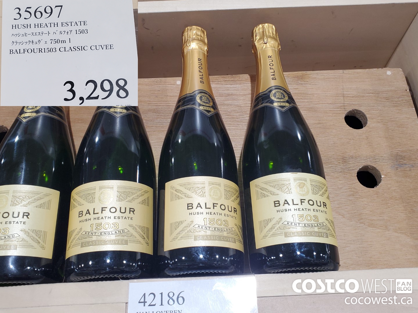 35697 HUSH HEATH ESTATE BALFOUR1503 CLASSIC CUVEE $3298.00