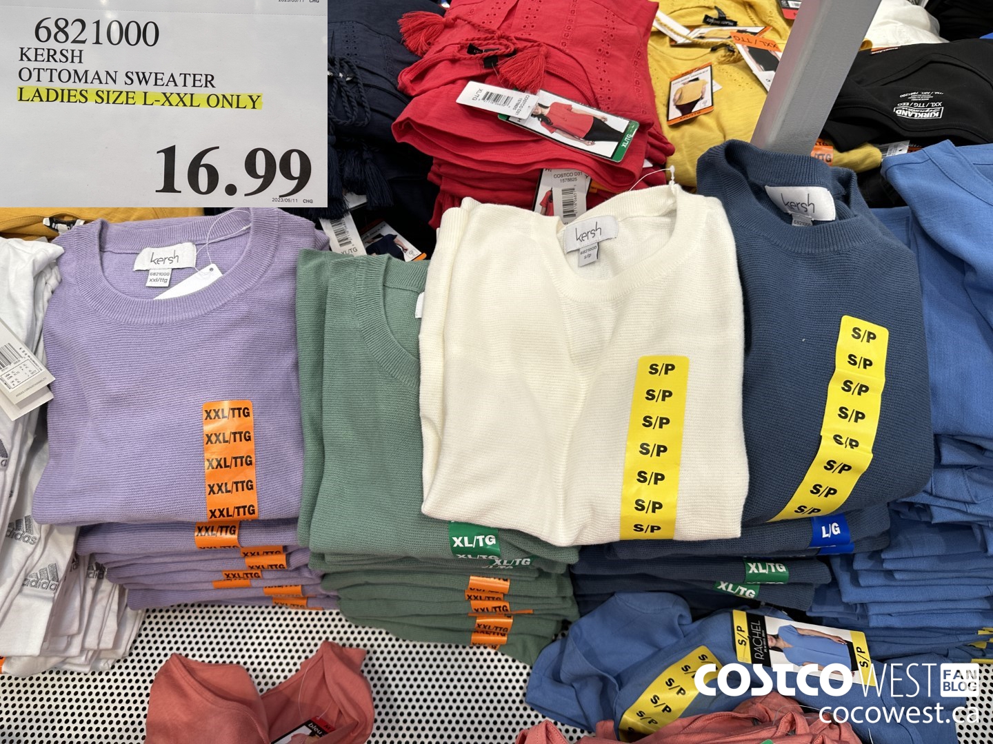 Costco OOTD 👚👟 Felina Tee: $7.99 SC&Co Skort: $14.99 Hurley tennis shoes:  $19.99 Puma sock liners 8pr: $9.99 #costcofinds #costcofa