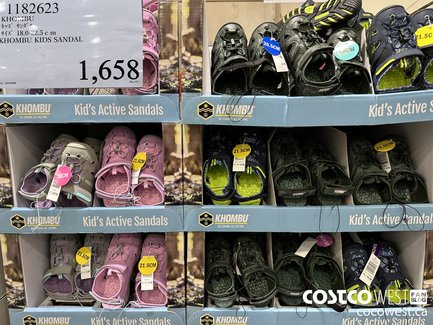 1182623 KHOMBU KIDS SANDAL $1658.00