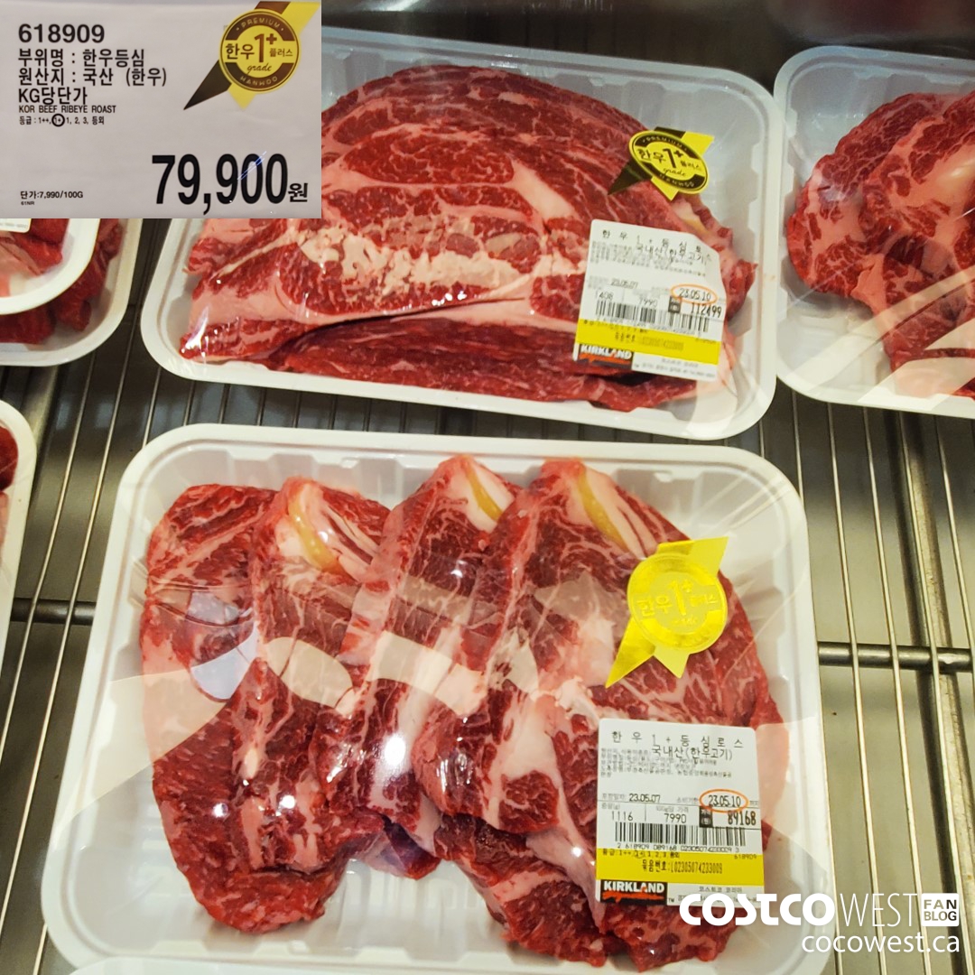 618909 KOR BEEF RIBEYE ROAST $79900.00