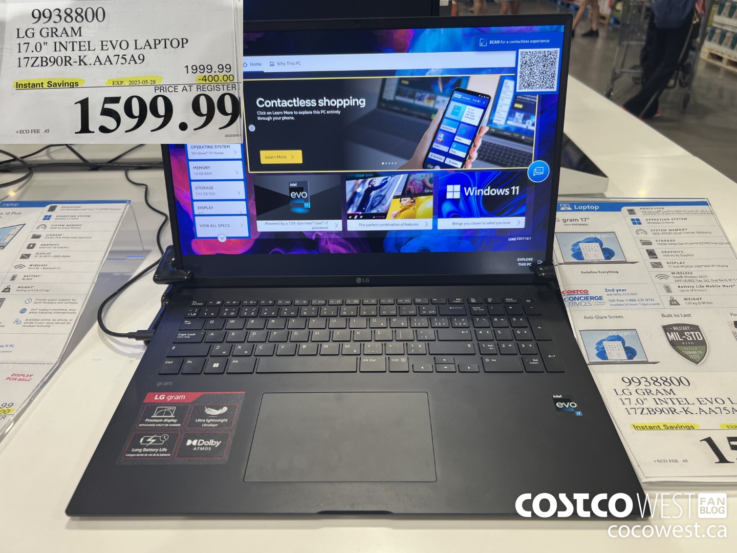 9938800 LG GRAM 17.0