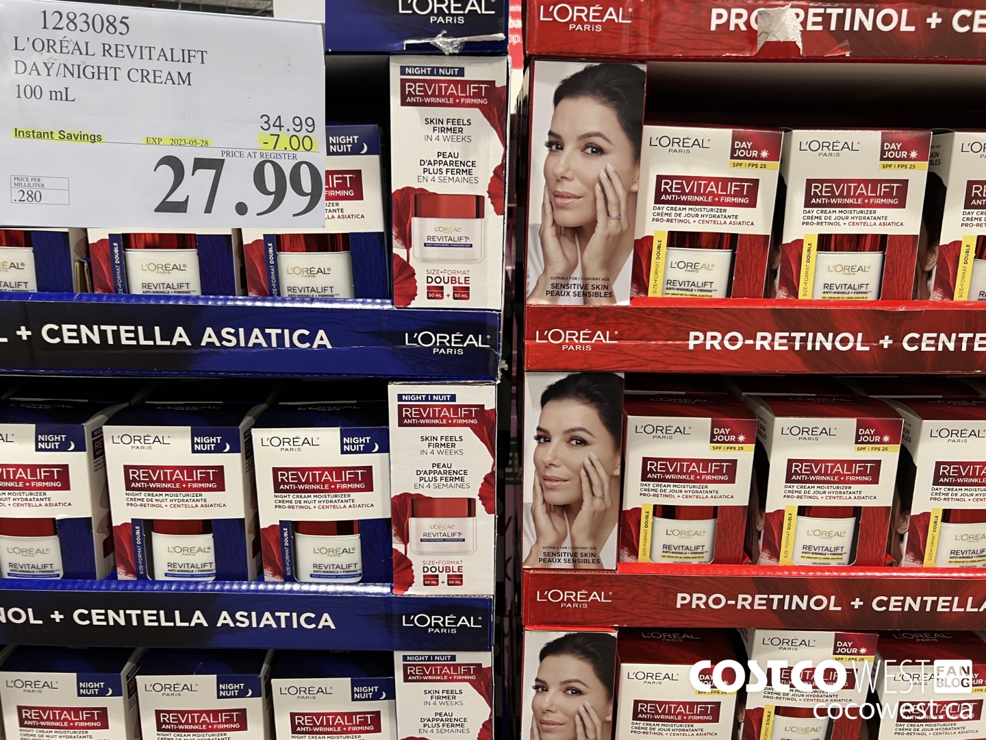 1283085 L'OREAL REVITALIFT DAY CREAM 100 mL ($7.00 INSTANT SAVINGS EXPIRES ON 2023-05-28) $27.99