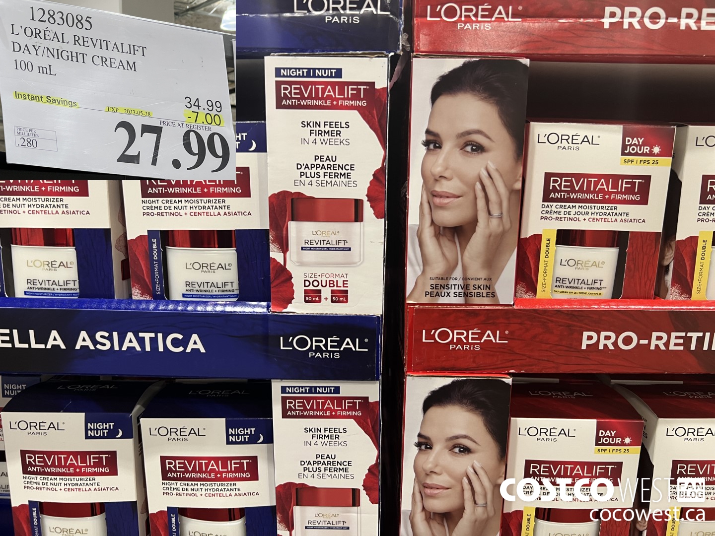 1283085 L'OREAL REVITALIFT DAY CREAM 100 mL ($7.00 INSTANT SAVINGS EXPIRES ON 2023-05-28) $27.99