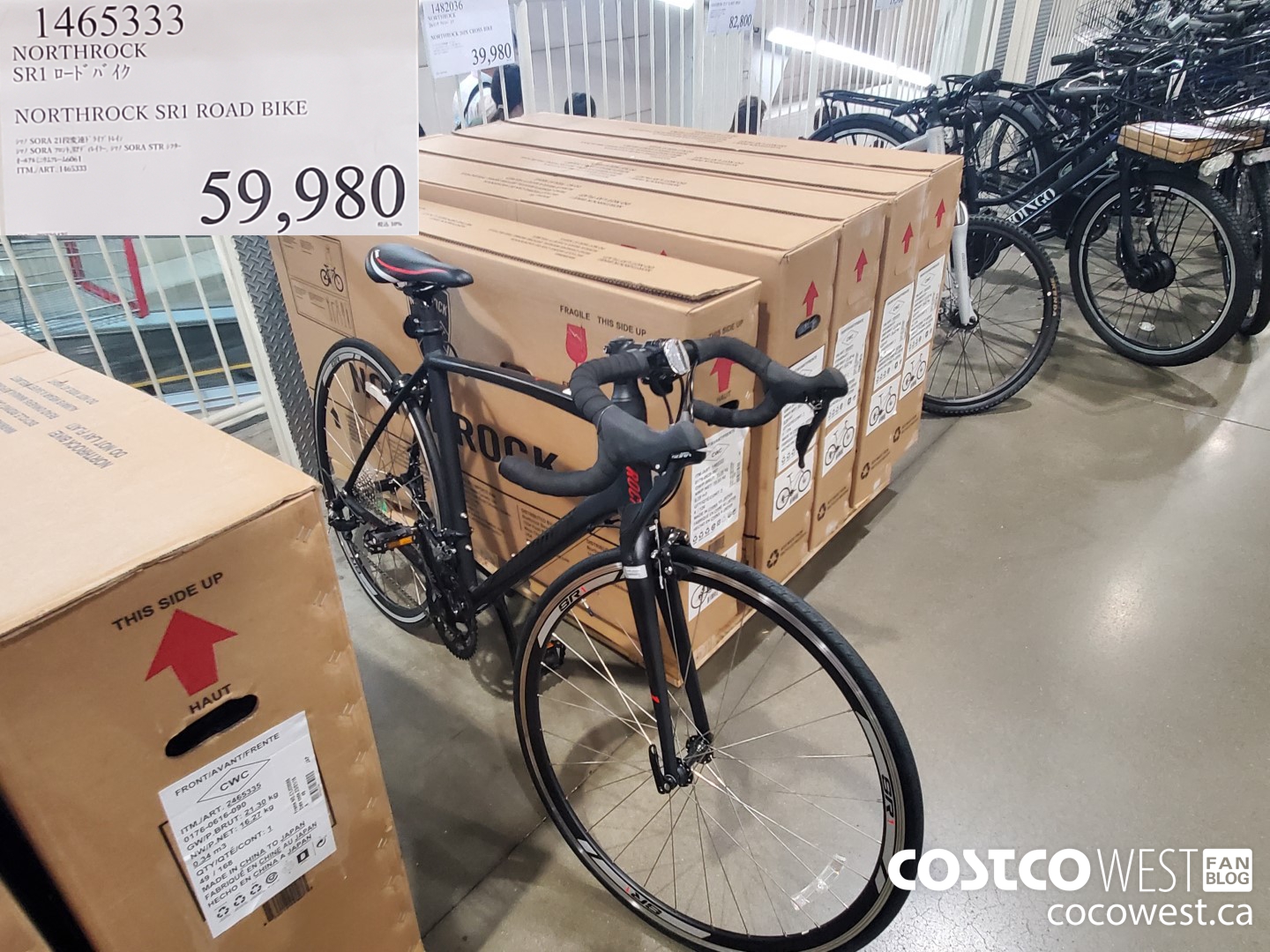 1465333 NORTHROCK SR1 ROAD BIKE $59980.00