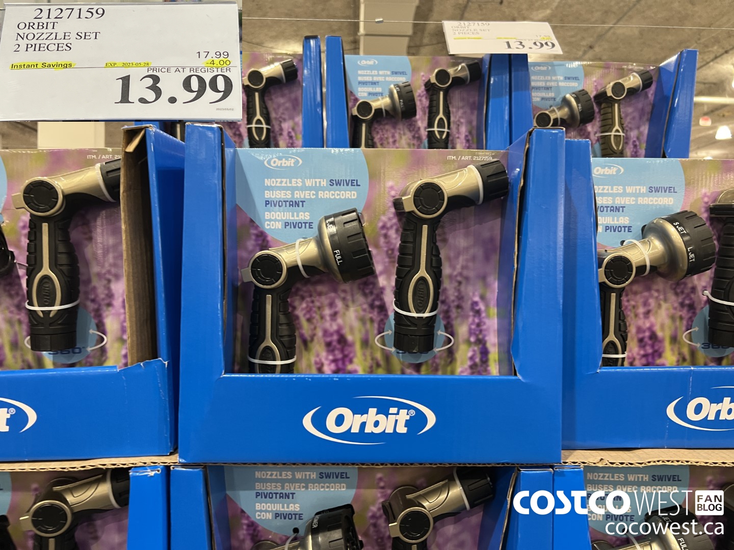 2127159 ORBIT 2PC NOZZLE SET  ($4.00 INSTANT SAVINGS EXPIRES ON 2023-05-28) $13.99