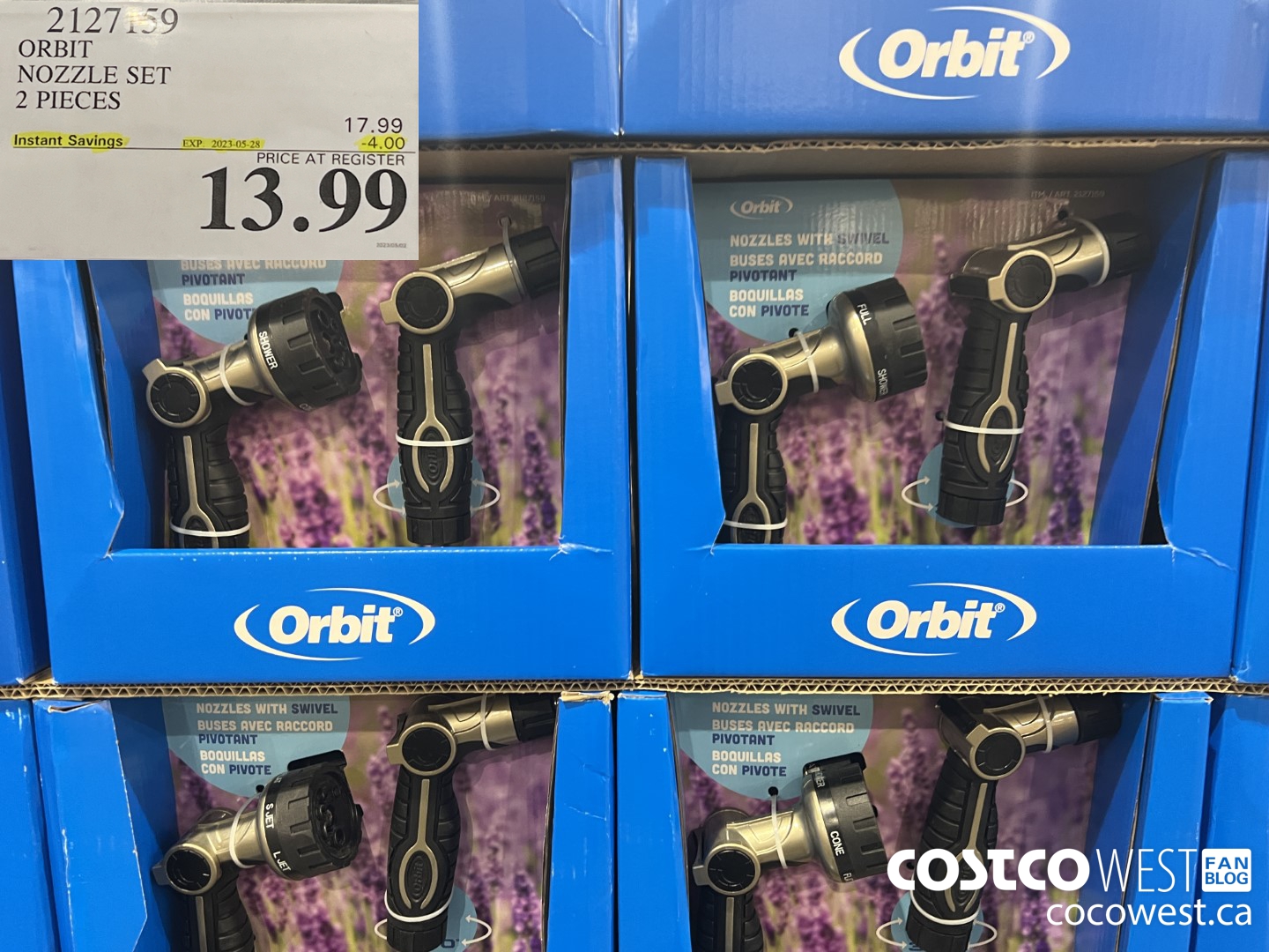 2127159 ORBIT 2PC NOZZLE SET  ($4.00 INSTANT SAVINGS EXPIRES ON 2023-05-28) $13.99