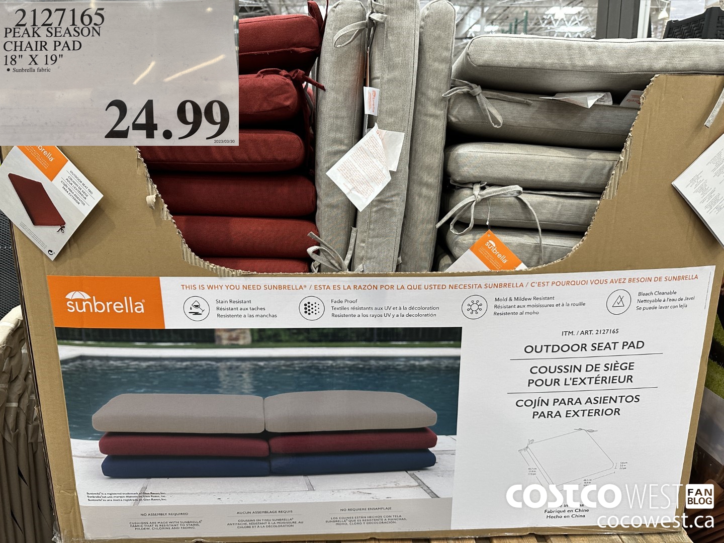 Costco chair pads sale