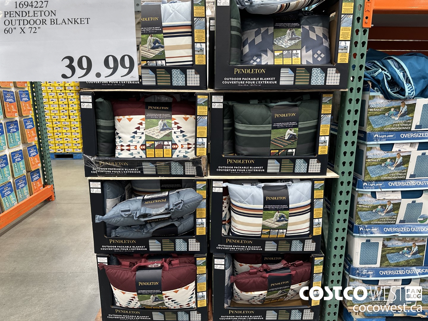 1694227 PENDLETON OUTDOOR BLANKET 60