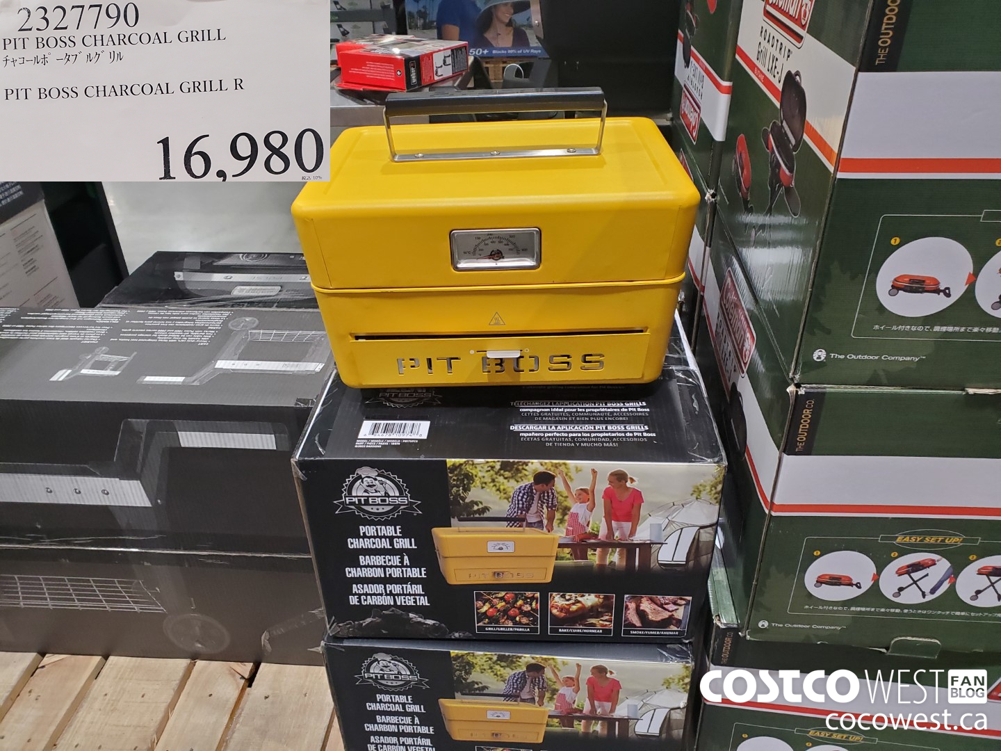 2327790 PIT BOSS CHARCOAL GRILL $16980.00