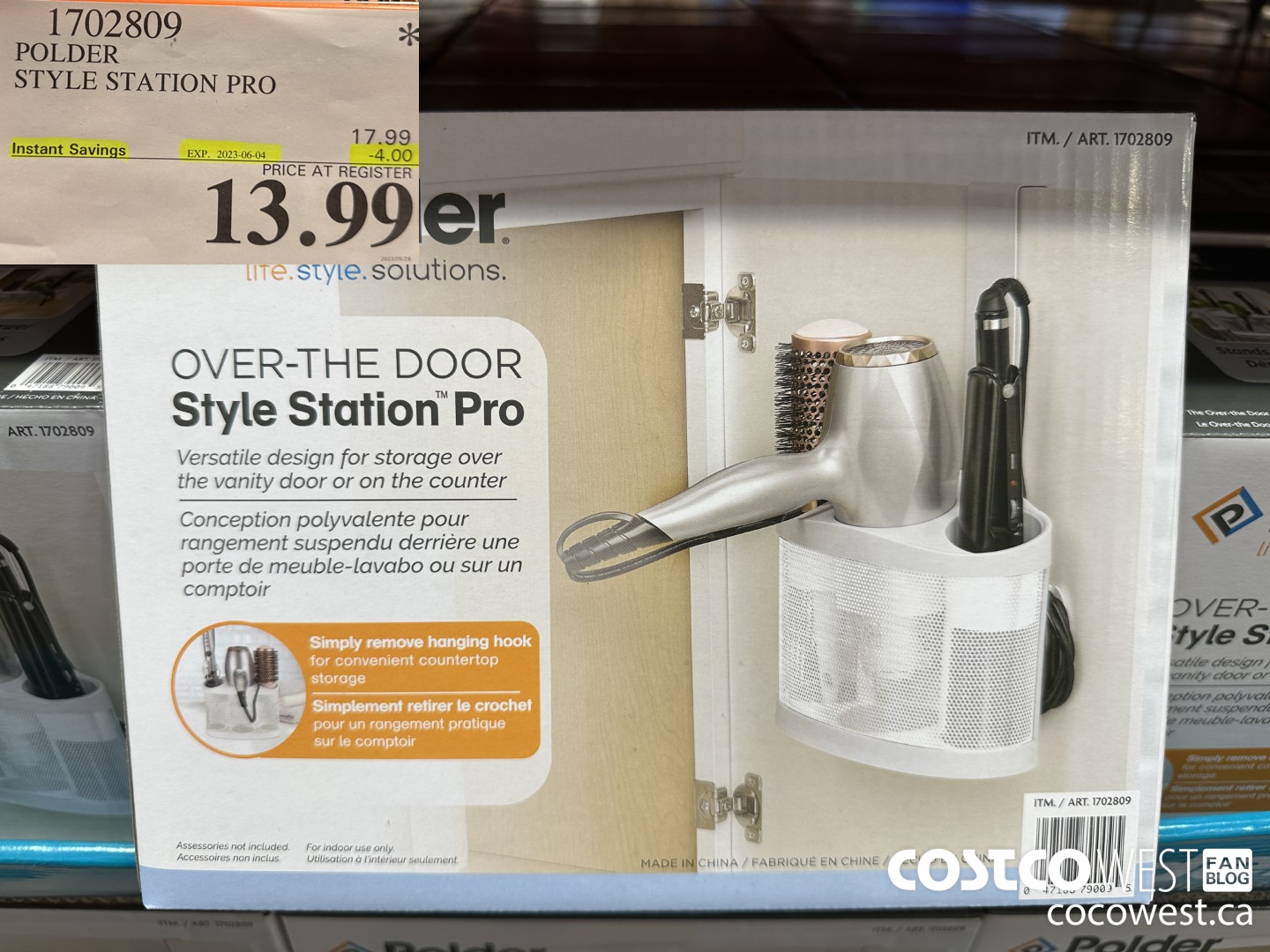 1702809 POLDER STYLE STATION PRO ($4.00 INSTANT SAVINGS EXPIRES ON 2023-06-04) $13.99