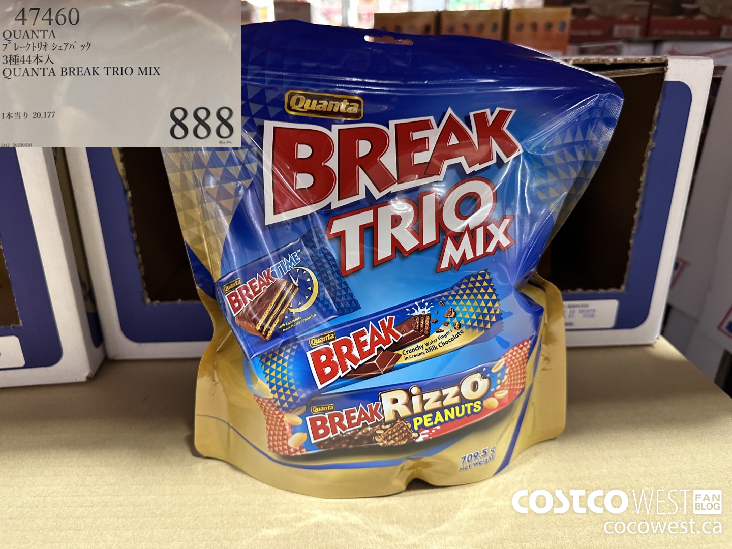 47460 QUANTA BREAK TRIO MIX $888.00