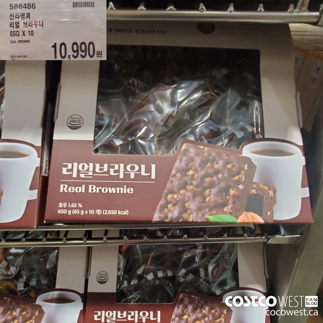 588486 REAL BROWNIE 65G X 10 $10990.00