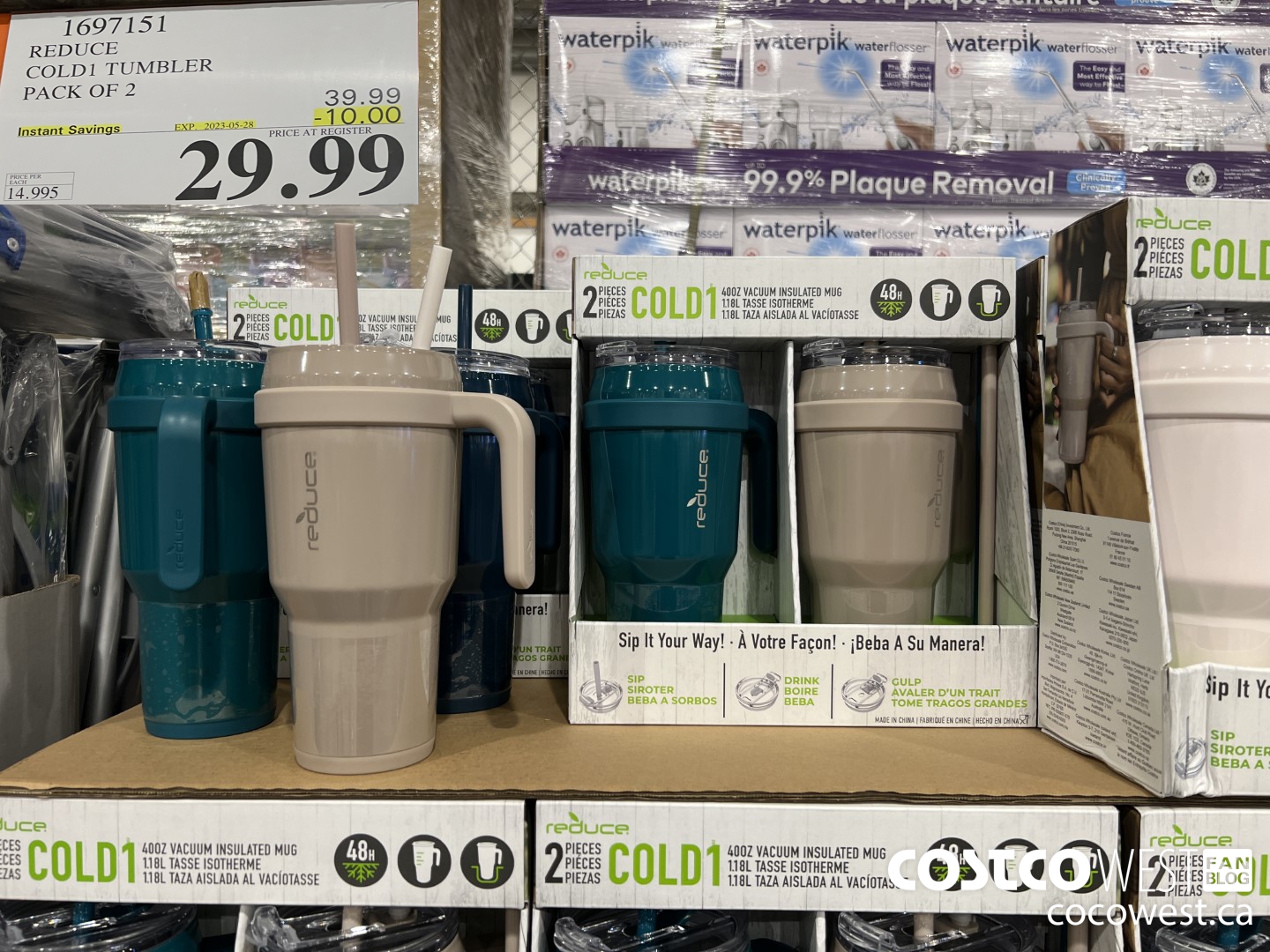 1697151 REDUCE COLD1 TUMBLER PACK OF 2 ($10.00 INSTANT SAVINGS EXPIRES ON 2023-05-28) $29.99