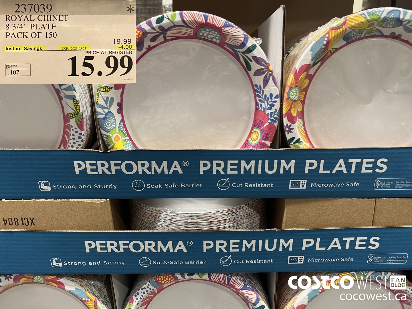 237039 ROYAL CHINET 8 3/4