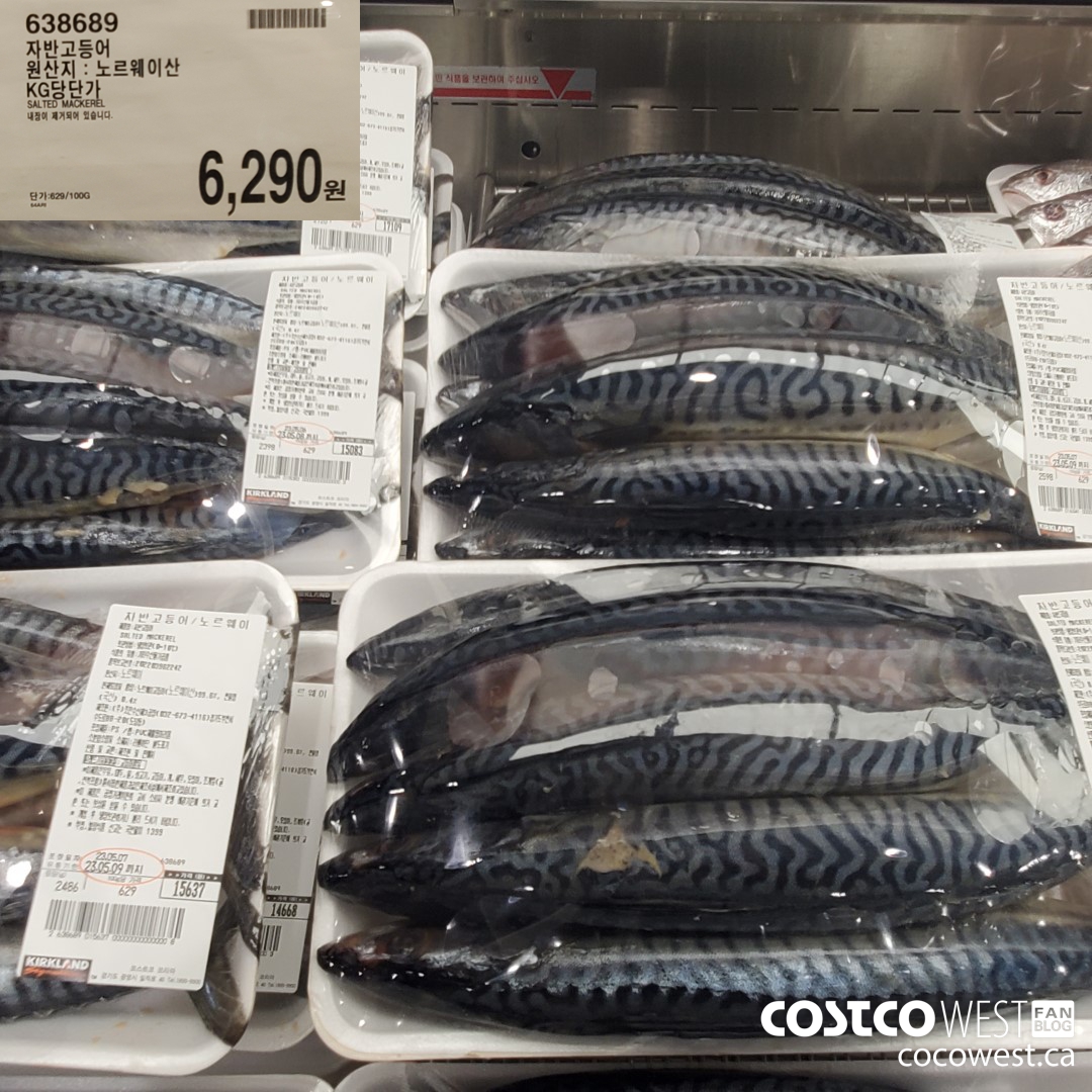 638689 SALTED MACKEREL $6290.00