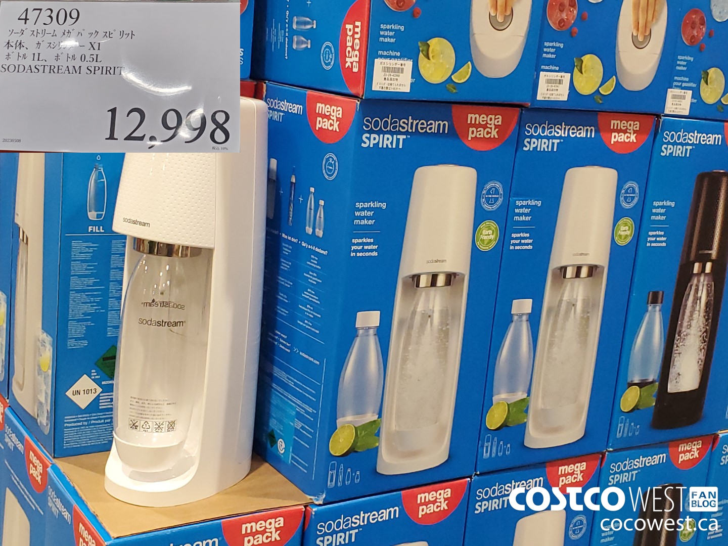 47309 SODASTREAM SPIRIT $12998.00