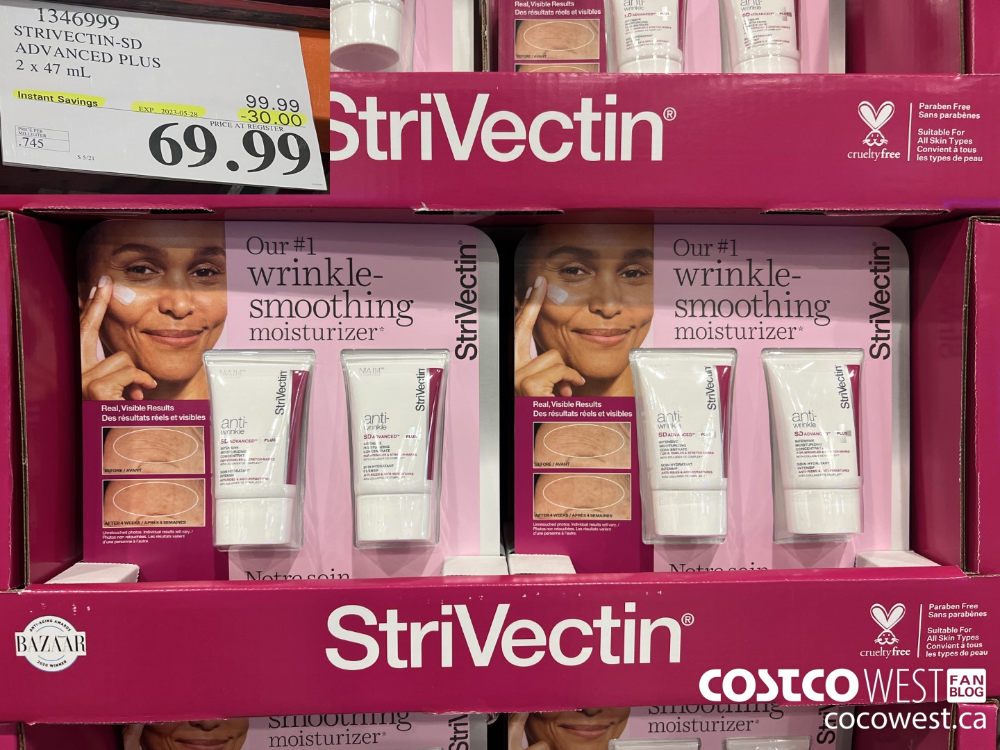 1346999 STRIVECTIN-SD ADVANCED PLUS 2 X 47 ML ($30.00 INSTANT SAVINGS EXPIRES ON 2023-05-28) $69.99