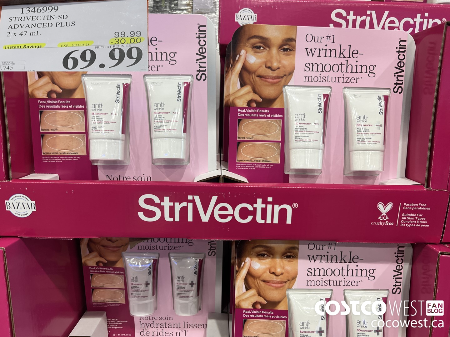 1346999 STRIVECTIN-SD ADVANCED PLUS 2 X 47 ML ($30.00 INSTANT SAVINGS EXPIRES ON 2023-05-28) $69.99