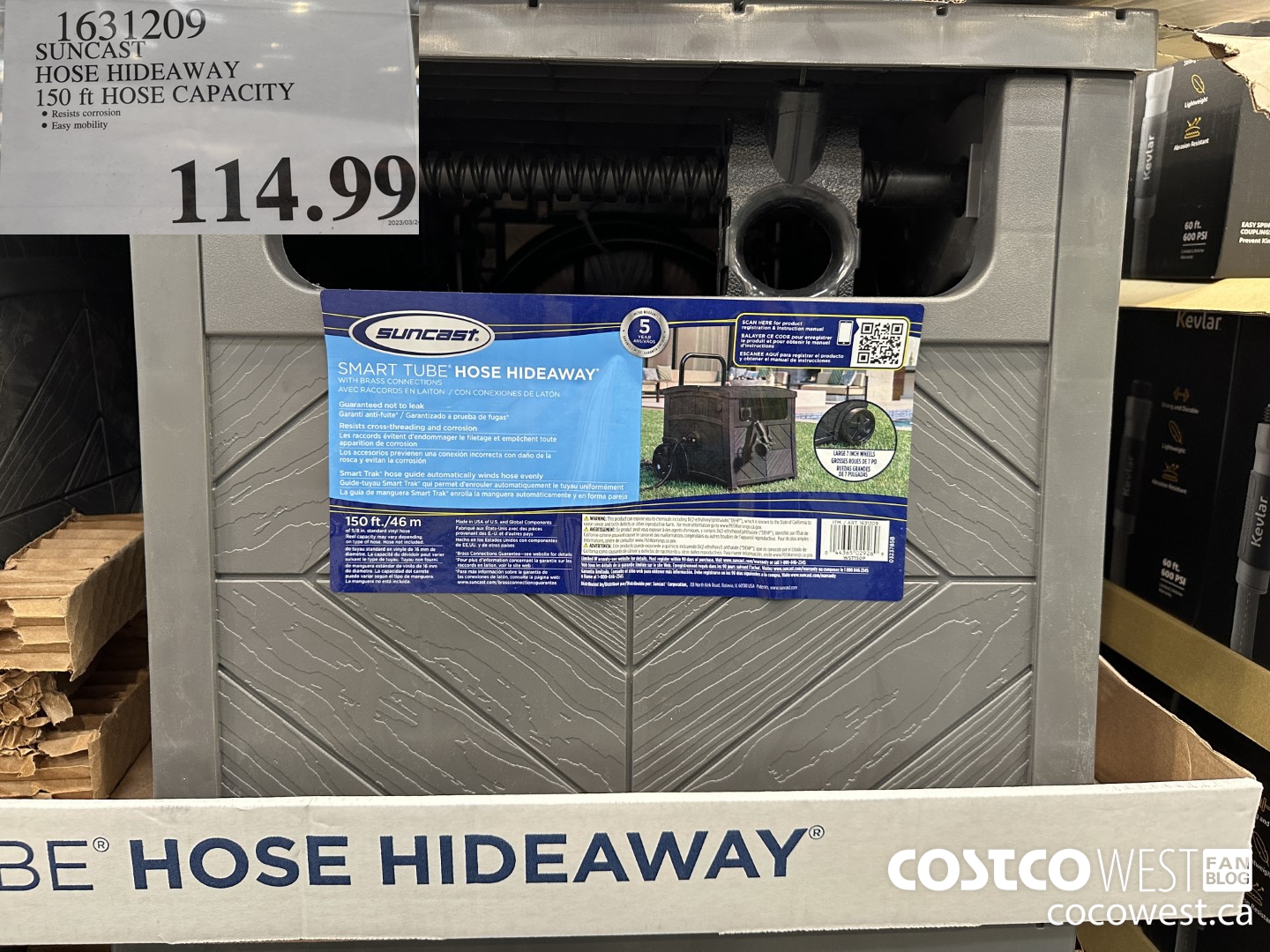 1631209 SUNCAST HOSE HIDEAWAY 150 ft HOSE CAPACITY $114.99