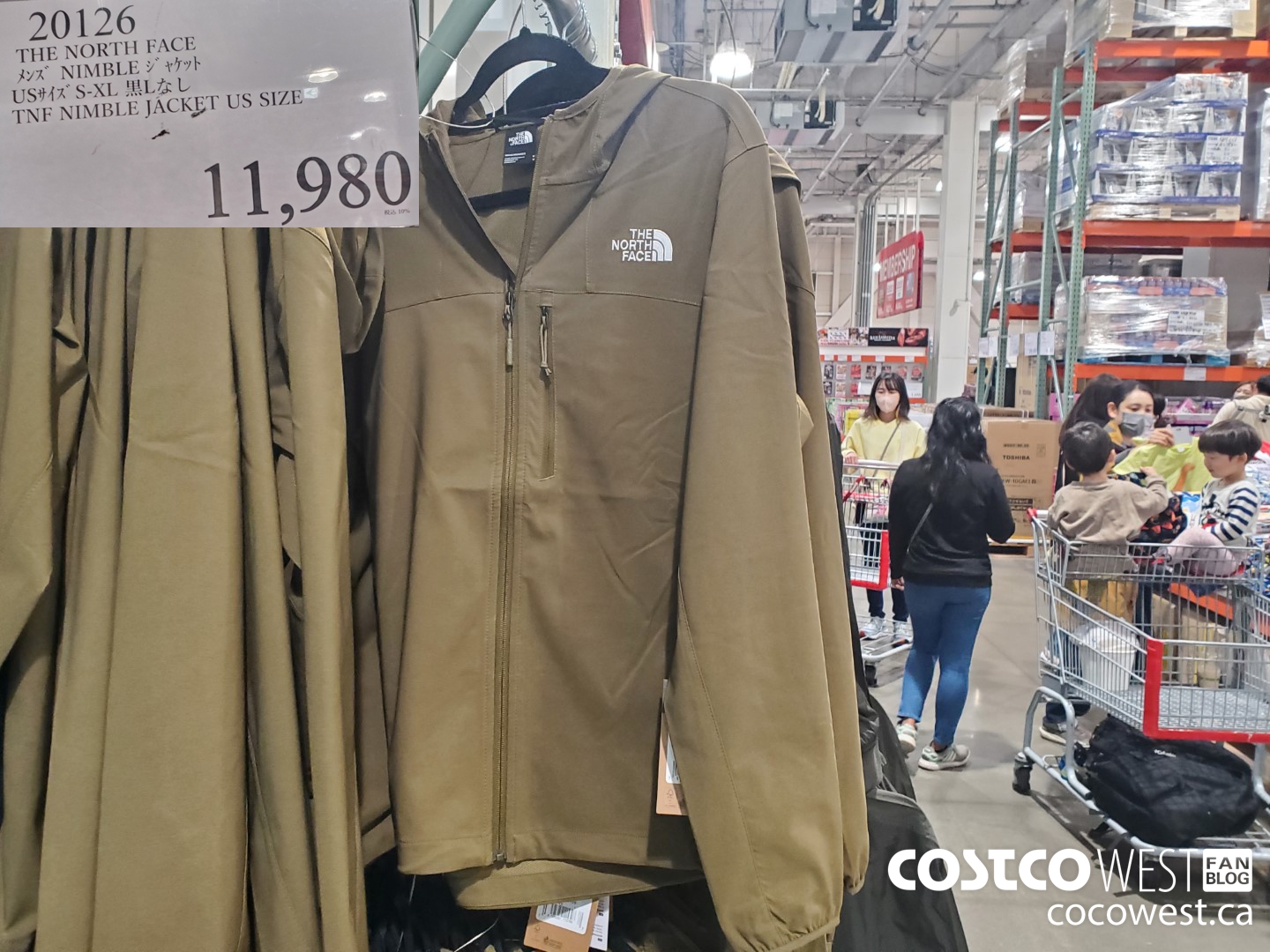 20126 THE NORTH FACE NIMBLE JACKET US SIZE S-XL $11980.00